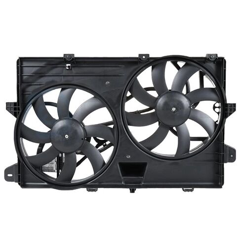 Electric Radiator Cooling Fan Kit for Lincoln MKX 2007 2008 2009 2010 3.5L V6, for MKX 2011 2012 2013 2014 2015 3.7L V6, for Ford Edge 2007-2014 3.5L V6, for Edge 2011 2012 2013 2014 3.7L V6 in Saudi Arabia