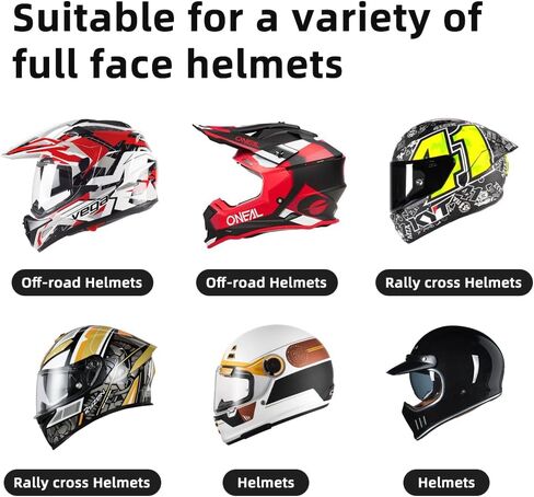 SUREWO Motorcycle Helmet Chin Strap Mount for GoPro Hero 12/11/10/9/8/7/(2018)/6/5 Black,DJI Osmo Action 3/2,Insta360 ONE R,AKASO/Campark/YI and More in Kuwait