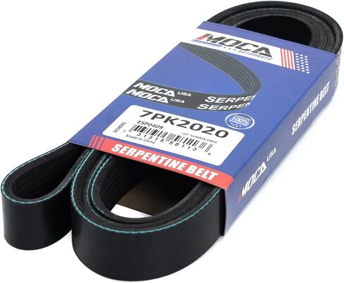 حزام سيربنتين MOCA 7PK2020 متوافق مع 2008-2013 لنيسان 370Z V6 3.7L، 2008-2013 لإنفينيتي G37 V6 3.7L، 2010-2013 لإنفينيتي M37 V6 3.7L in Saudi Arabia