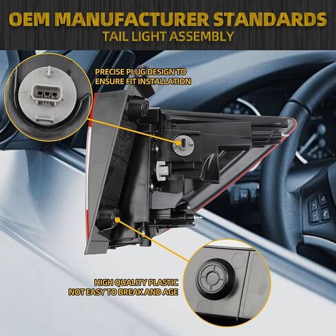 Dasbecan Tail Light Assembly LED Compatible With 2019-2022 Honda Pilot Rear Lamp Right Passenger Side 33500TG7A11 in Saudi Arabia