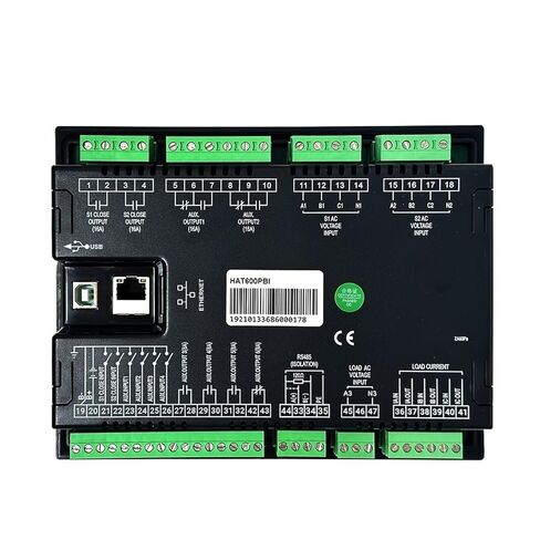 1 قطعة HAT600PBI ATS تحكم ثنائي العرض التلقائي التبديل تحكم ATS مولد الديزل in Saudi Arabia