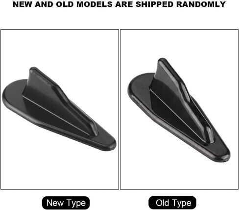 Acouto Car Roof Diffuser Shark Fins Kit 10Pcs Universal Car Roof Shark Fins Spoiler Wing Kit Rear Roof Spikes Air Vortex Generator for Car Truck SUV Roof Decoration Shark Fin in Saudi Arabia