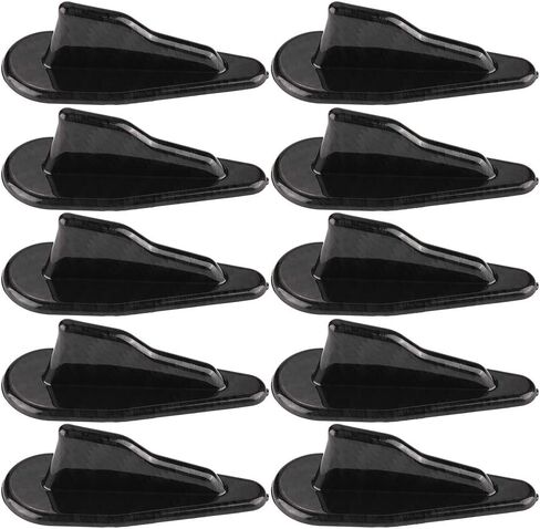 Acouto Car Roof Diffuser Shark Fins Kit 10Pcs Universal Car Roof Shark Fins Spoiler Wing Kit Rear Roof Spikes Air Vortex Generator for Car Truck SUV Roof Decoration Shark Fin in Saudi Arabia