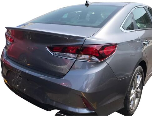 متوافق مع طراز مصنع هيونداي سوناتا 2018-2019 غير مطلي ABS جناح خلفي للشفاه in Saudi Arabia
