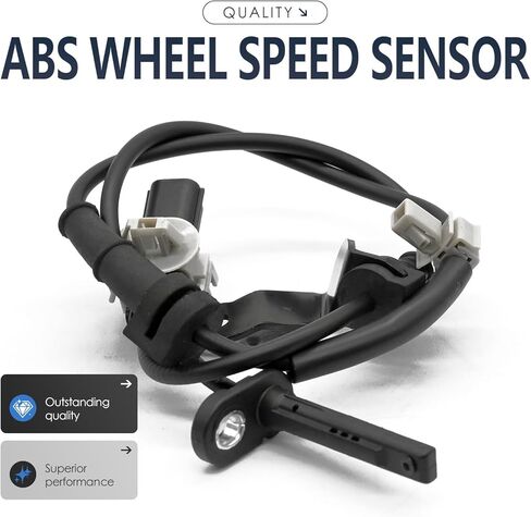 2PCS Front Left and Right Abs Wheel Speed Sensor Compatible with Honda Accord TLX 57450T2FA01 57455T2FA01 ALS2402 ALS2401 13 14 15 16 17 18 19 20 2013 2014 2015 2016 2017 2018 2019 2020 in Saudi Arabia