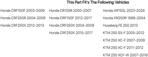 مجموعة زنبركية قابض تاسك متوافقة مع Honda CR125R 2000-2007/CRF250R 2004-2009 in Saudi Arabia