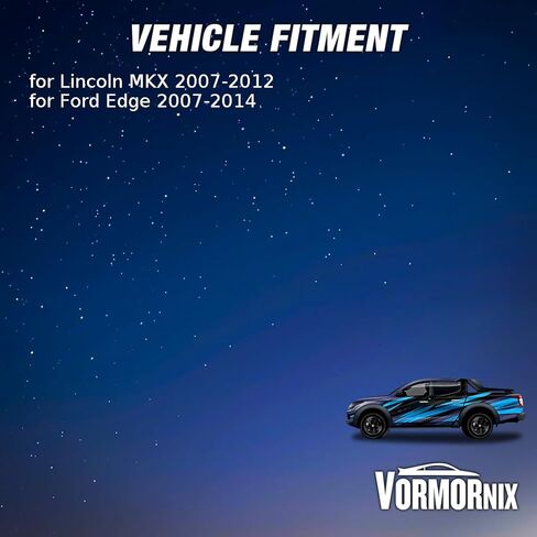مجموعة مروحة المبرد والمكثف المزدوج لـ Ford Edge 2007 2008 2009 2010 2011 2012 2013 2014 لـ Lincoln MKX 2007 2008 2009-2012 استبدال 7T4Z 8C607 B، 9T4Z 8C607 A 1 × in Saudi Arabia