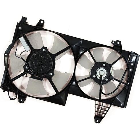 مجموعة مروحة المبرد والمكثف المزدوج لفولفو S40، V40 2000 2001 2002 2003 2004 استبدال 308220359, 306230665 1 x in Saudi Arabia