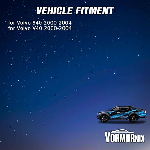 مجموعة مروحة المبرد والمكثف المزدوج لفولفو S40، V40 2000 2001 2002 2003 2004 استبدال 308220359, 306230665 1 x in Saudi Arabia