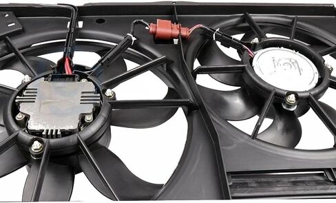 مجموعة مروحة تبريد الرادياتير لفولكس واجن Eos 2007 2008 2009 2010 2.0L L4، لـ Audi TT Quattro 2009 2.0L L4، لـ GTI 2007 2.0L L4، لـ A3 2006-2013 2.0L L4، لـ TT 2008 2009 2.0L L4 in Saudi Arabia