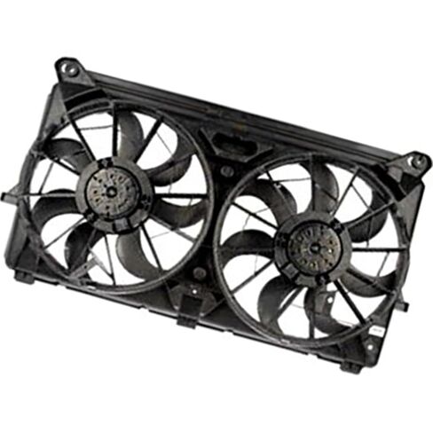 Lower Dual Radiator and Condenser Fan Assembly for Chevrolet Avalanche 1500 2005 2006 1 Pcs in Saudi Arabia