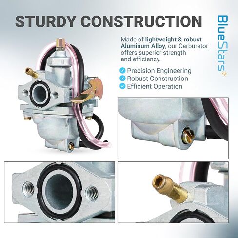 [ترقية] مجموعة المكربن ​​لهوندا CRF50F 2004-2012 Honda Z50RD 1986، Z50R 1979-1999، Z50A 1972-1978 Mini Trail 50 Mini Bike Carb والمزيد - مجموعة المكربن ​​مع فلتر الهواء وصمام الوقود بيتكوك in Saudi Arabia