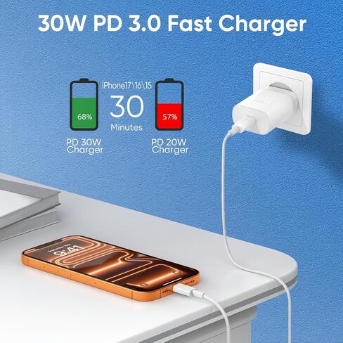 كابل يو اس بي نوع سي مع محول شاحن من اليمو in Kuwait