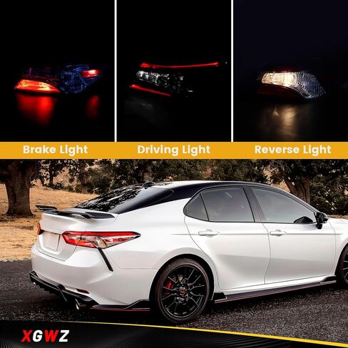 مصباح خلفي LED متوافق مع Toyota Camry 2018-2020 LE L SE بديل المصباح الخلفي 81560-06720 (جانب الركاب (الأيمن)) in Kuwait