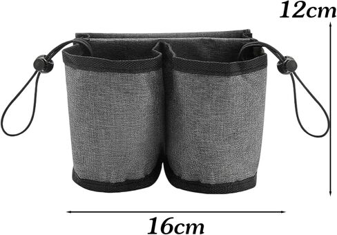 Travel Luggage Cup Holder Durable Free Hand Suitcase Drink Bag Travel Milk Tea Coffee Mugs Holder Fits All Suitcase Handles in Saudi Arabia
