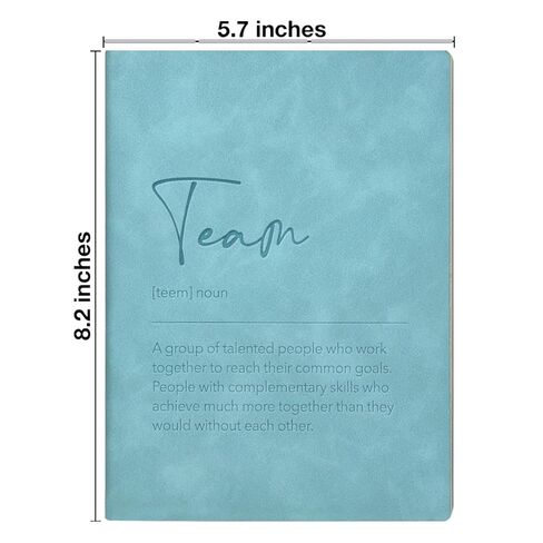 Teamwork Notebook Employee Appreciation Gifts Team Definition Journal Thank You Gifts for Coworker Team Member in Saudi Arabia