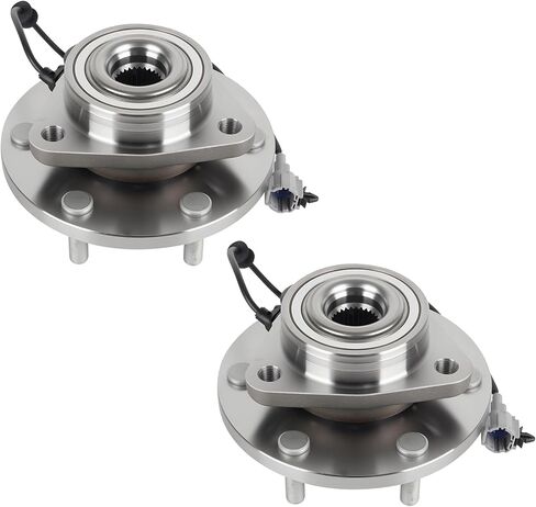 515066 محمل العجلة الأمامية ومجموعة المحور لنيسان أرمادا 05-07/ لتيتان باثفايندر أرمادا 04/ لإنفينيتي QX56 04-07، 6 العروات مع مجموعات محاور ABS 2004 2005 2006 2007 (عبوتان) in Saudi Arabia
