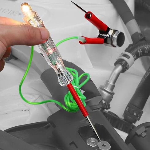 LED Circuit Tester Pen Automotive Electrical Test Pen Multifunctional Car Test Light with Bright LED Display for Quick Circuit Fault Diagnosis in Saudi Arabia