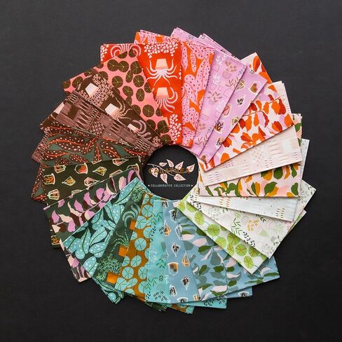 Calathea Fat Quarter Bundle (22 Pieces) by Ruby Star Society Collaborative in Kuwait