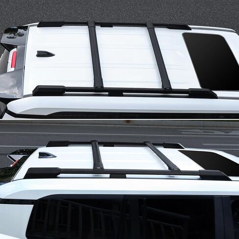 Luggage Rack Cross Rail for 2024 2025 Toyota Land Cruiser 250 1958 Prado Lc250 Aluminum Alloy Roof Rack Trunk Rack External Modification 2025 Land Cruiser Accessories in Kuwait