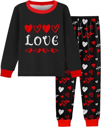 Fiodrimy Boys Pajamas 2 Pieces Pajama Set for Boy Dinosuar Long Set Sleepwear Soft & Cute for Kids 3-8 Years in Kuwait