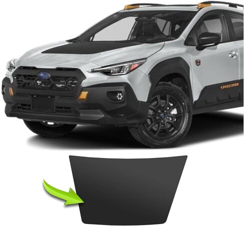 ملصق شريطي لغطاء محرك السيارة متوافق مع Subaru Crosstrek 2007-2011 2012-2024 Wilderness (أسود مطفي) in Saudi Arabia
