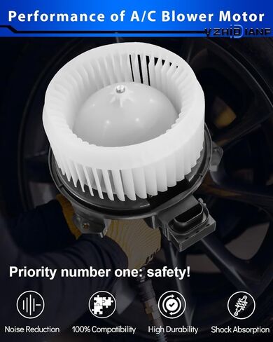 محرك منفاخ تيار متردد 700230 محركات منفاخ سخان HVAC لـ: -Toyota 2006-2018 RAV4 2009-2013 Corolla 2009-2013 Matrix، من أجل: -Scion XB 2008-2015، من أجل: -Pontiac Vibe 2009 2010، استبدال OE # 75840 in Saudi Arabia