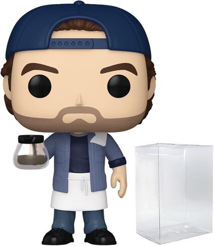 POP TV: Gilmore 25th Anniversary - Luke Danes Funko Vinyl Figure (Bundled with Compatible Box Protector Case), Multicolored, 3.75 inches in Saudi Arabia