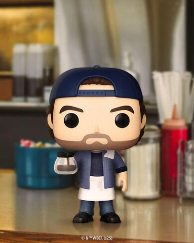 POP TV: Gilmore 25th Anniversary - Luke Danes Funko Vinyl Figure (Bundled with Compatible Box Protector Case), Multicolored, 3.75 inches in Saudi Arabia