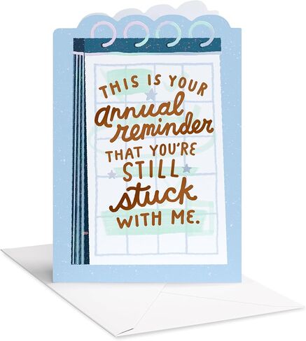 بطاقة ذكرى سنوية مضحكة من American Greetings للزوجة أو الزوج (فقط أعترف بذلك) in Saudi Arabia