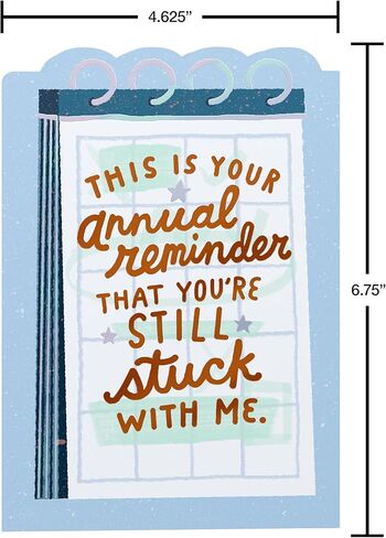 بطاقة ذكرى سنوية مضحكة من American Greetings للزوجة أو الزوج (فقط أعترف بذلك) in Saudi Arabia