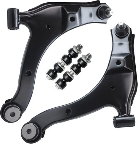 Detroit Axle - Front End 4pc Suspension Kit for 2001-2010 Chrysler PT Cruiser, 2000-2005 Dodge Neon, 2000-2001 Plymouth Neon, 2 Control Arms w/Ball Joints 2 Sway Bar Links Replacement in Saudi Arabia