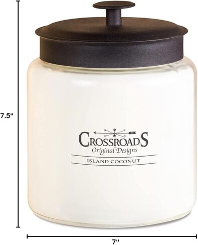 Crossroads French Vanilla Scented 4-Wick Candle, 96 Ounce in Saudi Arabia