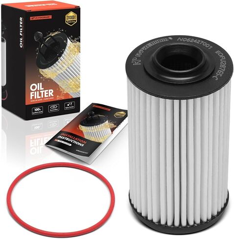 A-Premium 20K Miles Upgrated Protection Oil Filter Compatible with Chevrolet & Cadillac & GMC & Saab & Pontiac & Oldsmobile Models - Camaro, Colorado, SRX, CTS, Canyon, Caprice, 9-3, STS, 9-5, 9-4X in Saudi Arabia