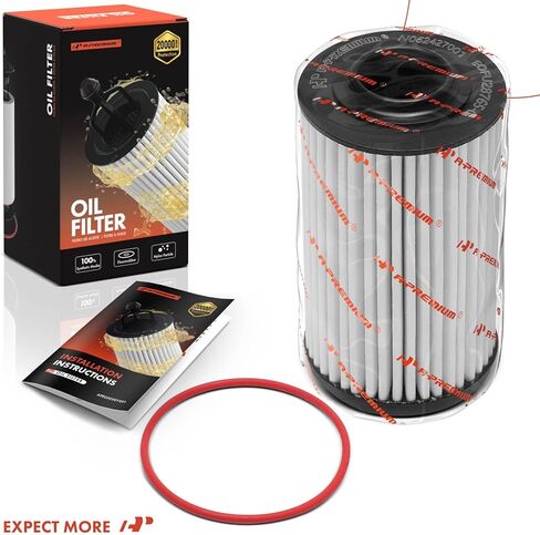 A-Premium 20K Miles Upgrated Protection Oil Filter Compatible with Chevrolet & Cadillac & GMC & Saab & Pontiac & Oldsmobile Models - Camaro, Colorado, SRX, CTS, Canyon, Caprice, 9-3, STS, 9-5, 9-4X in Saudi Arabia
