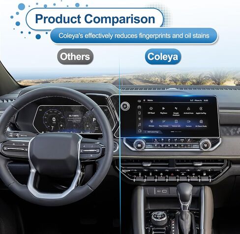 كوليا 2022+ بولت EUV واقي شاشة السيارة الملاحة زجاج مقسى ل ل 2022+ C hevrolet Bolt EUV 10.2 بوصة 9H صلابة شاشة عرض سيارة فيلم واقية شفاف in Kuwait