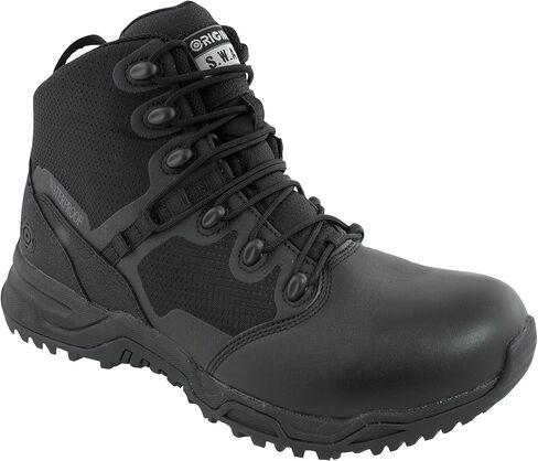 Original S.W.A.T. Men's Alpha Fury 6" Side Zip Leather Toe Waterproof WP PT in Saudi Arabia