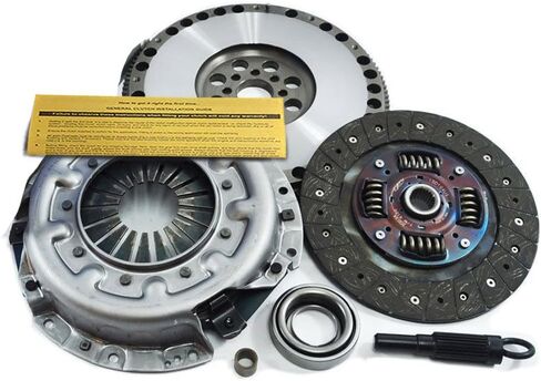 EXEDY CLUTCH KIT 06045 w/EFT CHROMOLY FLYWHEEL for NISSAN SKYLINE R31 R32 R33 RB20DET RB25DET in Saudi Arabia