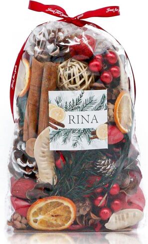 Qingbei Rina Fall Potpourri Bags, Cinnamon Scented Potpourri Bowl Filler,Thanksgiving Decorative Potpourri Dried Flowers,Home Fragrance Sachet, Autumn Vase Fillers,Bathroom Pumpkin Decor(20oz) in Kuwait