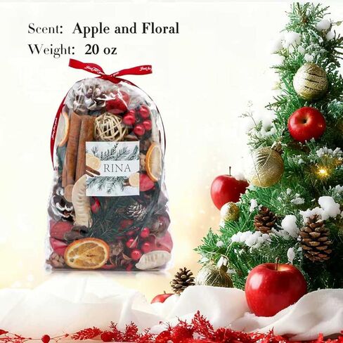 Qingbei Rina Fall Potpourri Bags, Cinnamon Scented Potpourri Bowl Filler,Thanksgiving Decorative Potpourri Dried Flowers,Home Fragrance Sachet, Autumn Vase Fillers,Bathroom Pumpkin Decor(20oz) in Kuwait