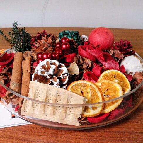 Qingbei Rina Fall Potpourri Bags, Cinnamon Scented Potpourri Bowl Filler,Thanksgiving Decorative Potpourri Dried Flowers,Home Fragrance Sachet, Autumn Vase Fillers,Bathroom Pumpkin Decor(20oz) in Kuwait