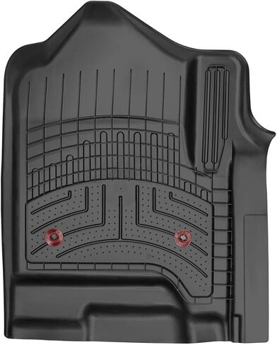 سجادات أرضية Weathertech FloorLiner HP Custom Fit لسيارة Subaru Forester، Forester Wilderness الصف الأول والثاني (441500-1-2IM)، أسود in Kuwait