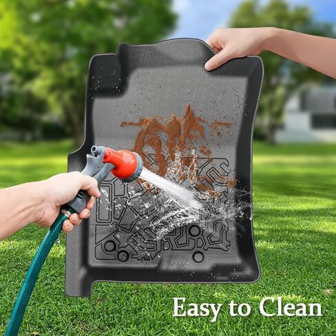 Car Floor Mats for Toyota Tacoma Double Cab 2005-2015 TPE Material All Weather Protection Custom Fit Durable and Safety in Kuwait