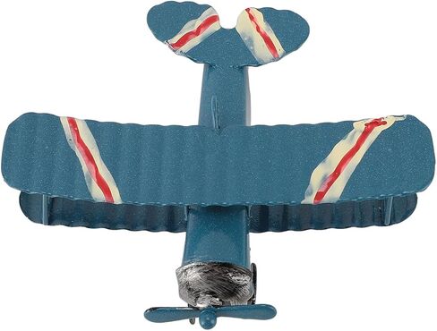 Vintage Airplane Model, Iron Art Decor for Car Console Cake Topper Photo Prop in Saudi Arabia