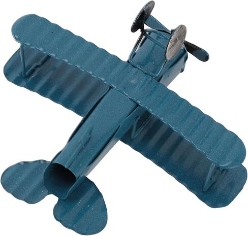 Vintage Airplane Model, Iron Art Decor for Car Console Cake Topper Photo Prop in Saudi Arabia