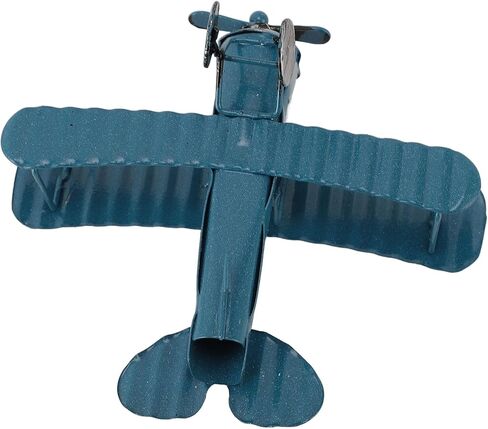 Vintage Airplane Model, Iron Art Decor for Car Console Cake Topper Photo Prop in Saudi Arabia