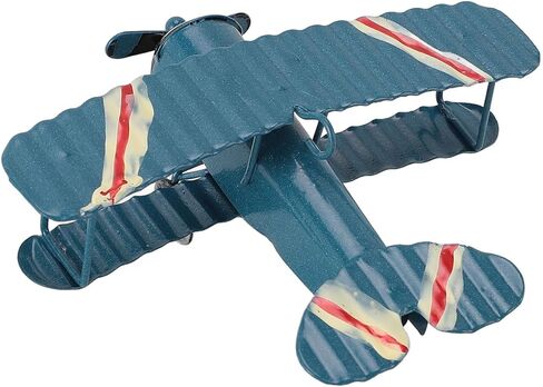 Vintage Airplane Model, Iron Art Decor for Car Console Cake Topper Photo Prop in Saudi Arabia