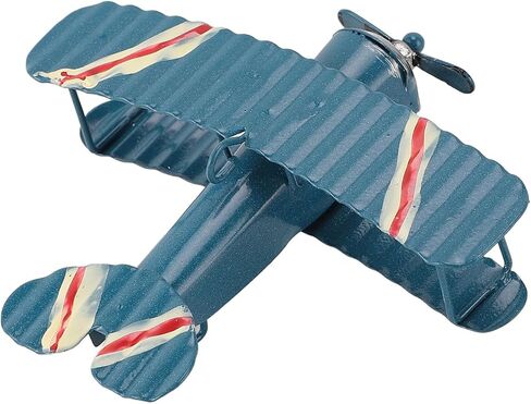 Vintage Airplane Model, Iron Art Decor for Car Console Cake Topper Photo Prop in Saudi Arabia