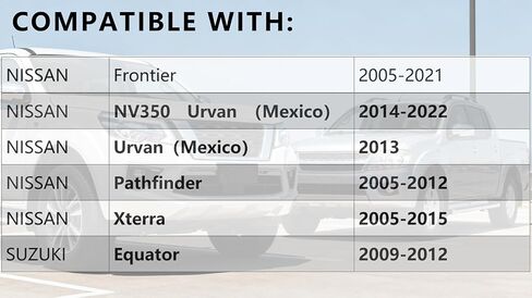 K80470 K80471 2 قطعة مجموعات وصلة مثبت قضيب أمامي متوافقة مع Nissan 05-21 Frontier/ 13-22 NV350 Urvan (المكسيك)/ 05-12 Pathfinder/ 05-15 Xterra/Suzuki 09-12Equator in Kuwait