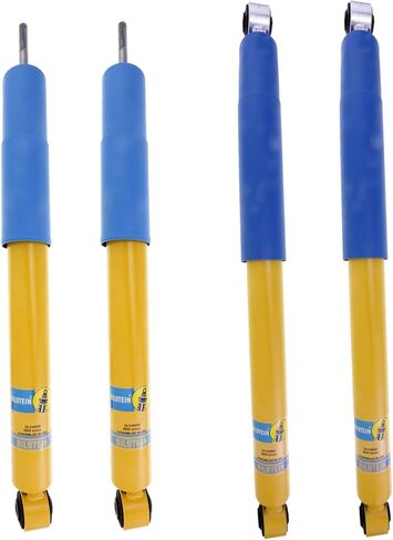 Bilstein 4600 Series Set of Front & Rear Monotube Shocks fits 2013 2018 Ram 3500 Without Air Leveling Suspension | Includes TrendsAuto Decal | 24-238526 24-238533 in Saudi Arabia